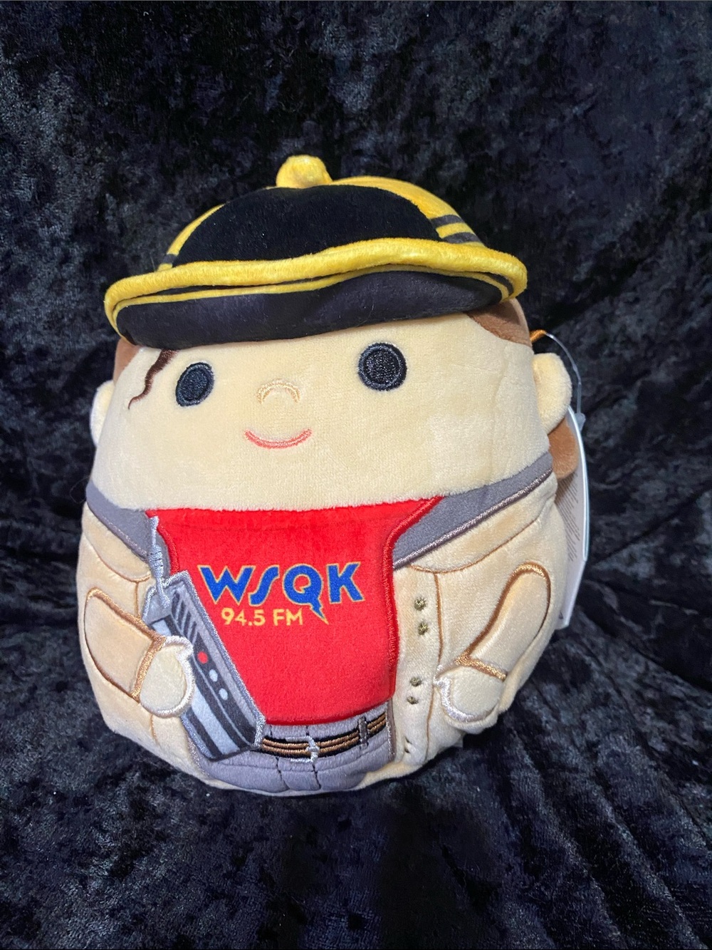 Stranger Things Squishmellow WSQK 94.5 FM Plush Radio Host Stuffed Toy